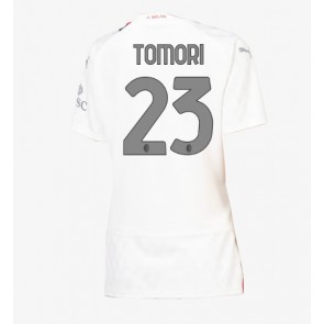 AC Milan Fikayo Tomori #23 Bortatröja Dam 2023-24 Kortärmad